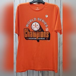 NWT*Fanatics Houston Astros 2022 World Series Champions T-Shirt,Size L